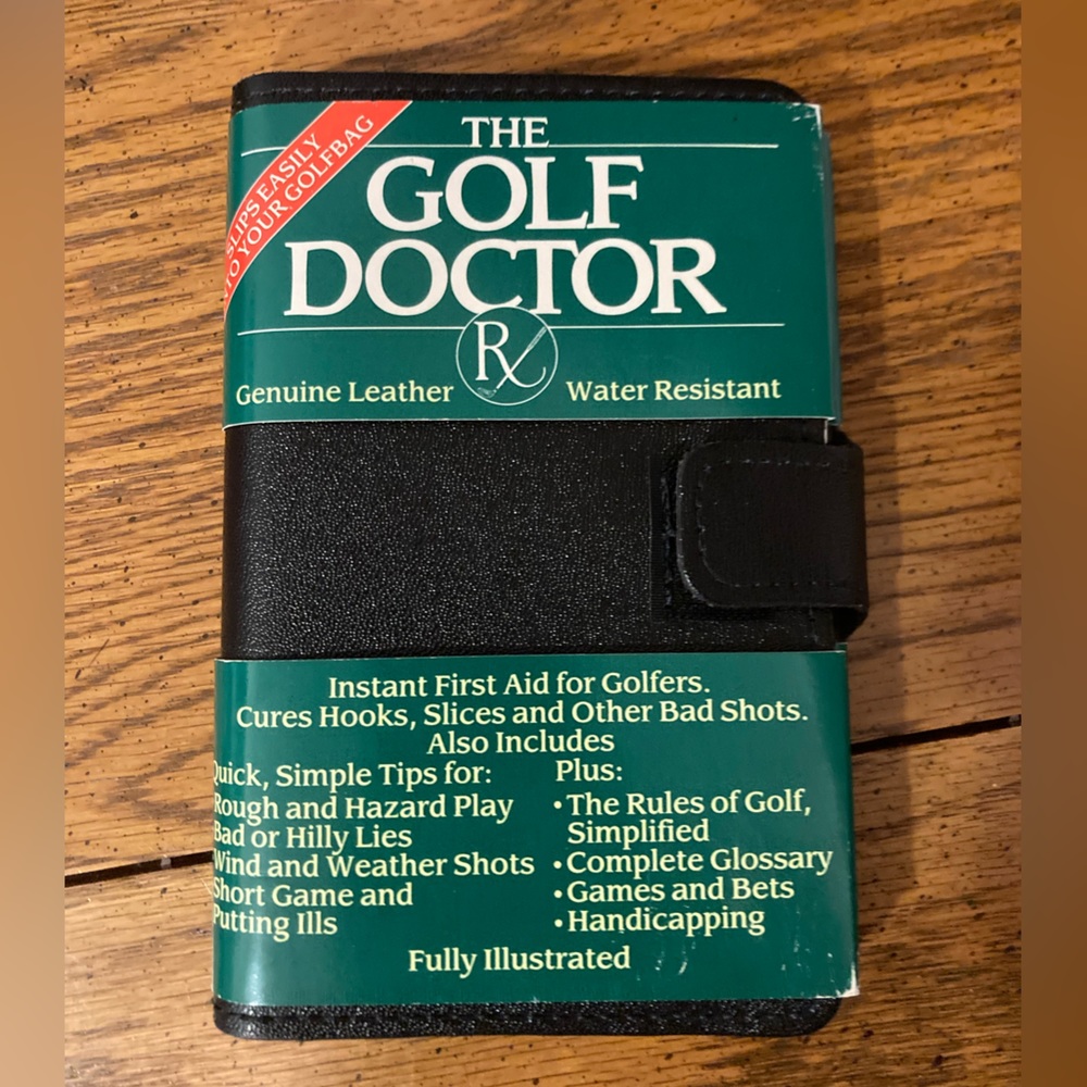 The Golf Doctor Rx Book - NEW